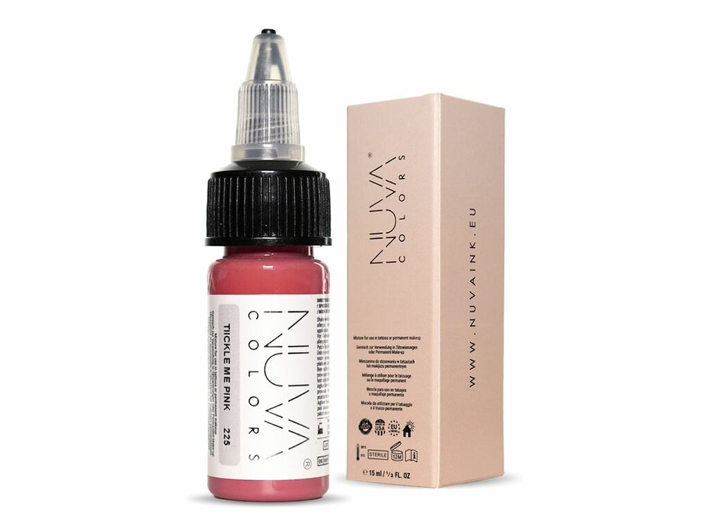 Nuva Colors - Lip - 225 Tickle Me Pink - 15 ml / 0.5 oz