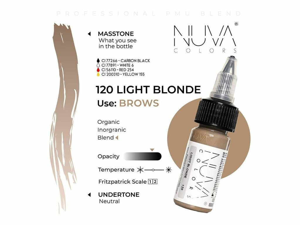 Nuva Colors - Eyebrow Collection Set - 8 x 15 ml / 0,5 oz