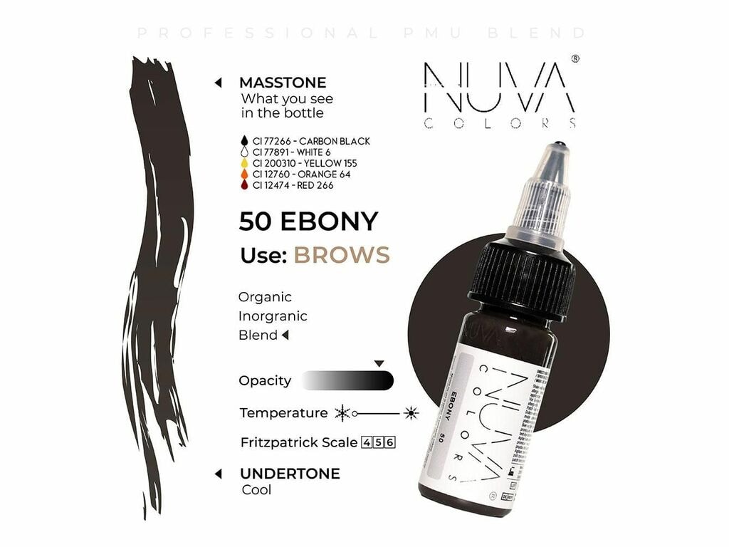Nuva Colors - Eyebrow Collection Set - 8 x 15 ml / 0,5 oz