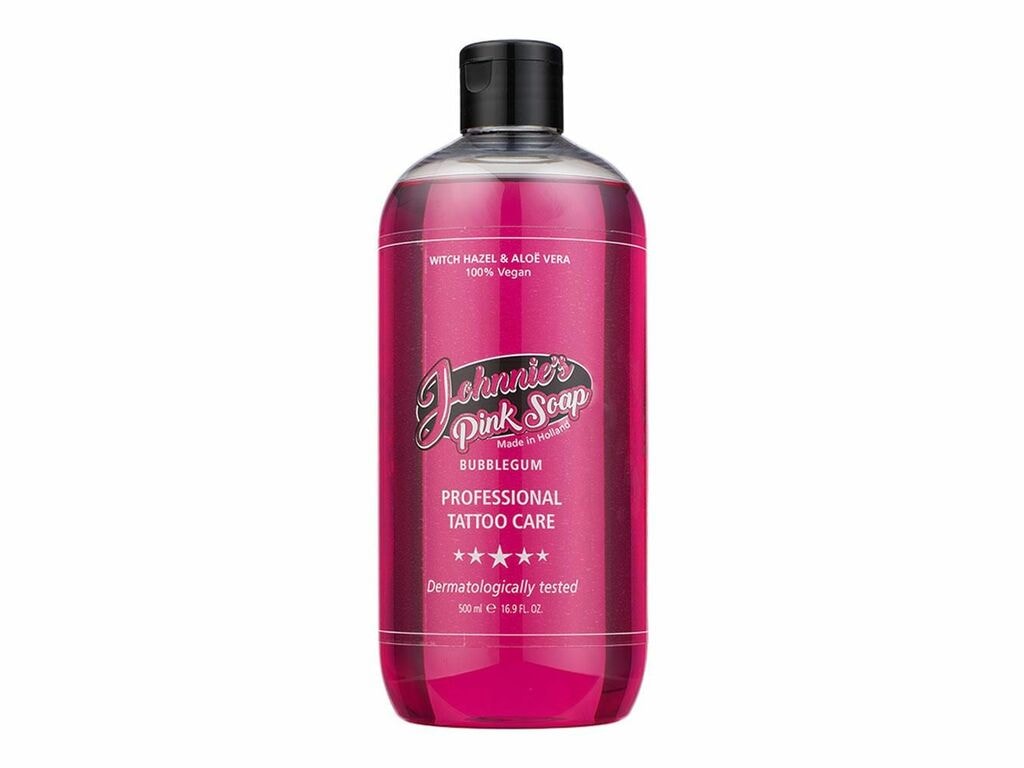 Johnnie's - Rosa Seife - Bubblegum - 500 ml / 16,9 oz