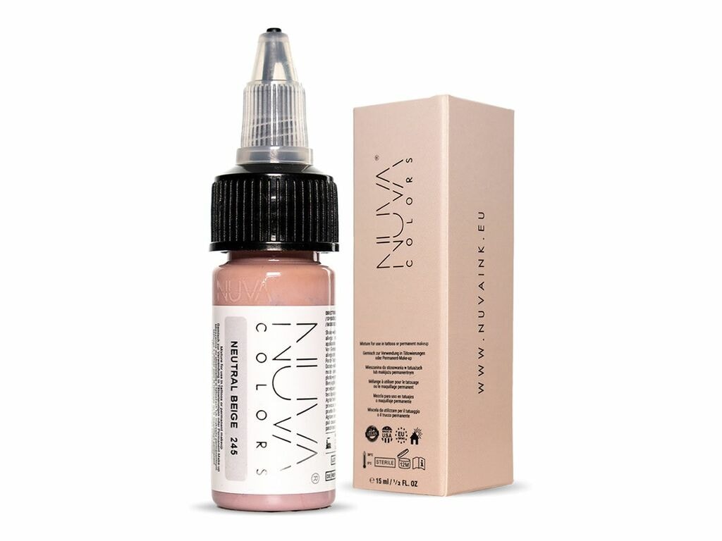 Nuva Colors - Lip - 245 Neutral Beige - 15 ml / 0,5 oz