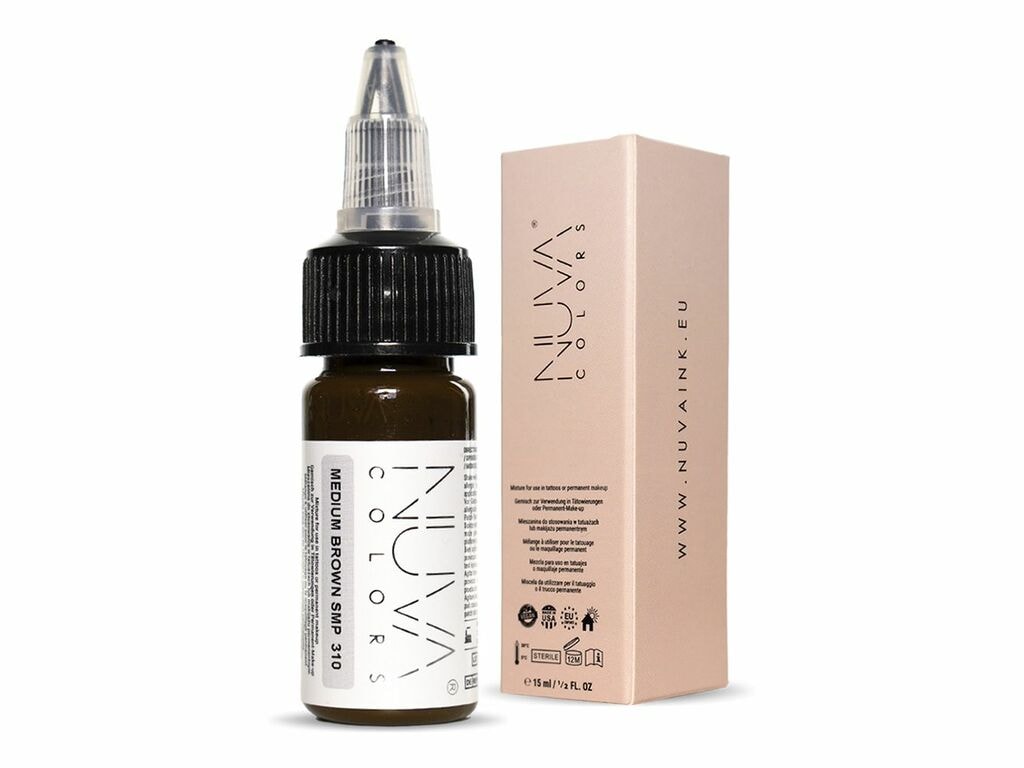 Nuva Colors - SMP - 310 Medium Brown - 15 ml / 0,5 oz