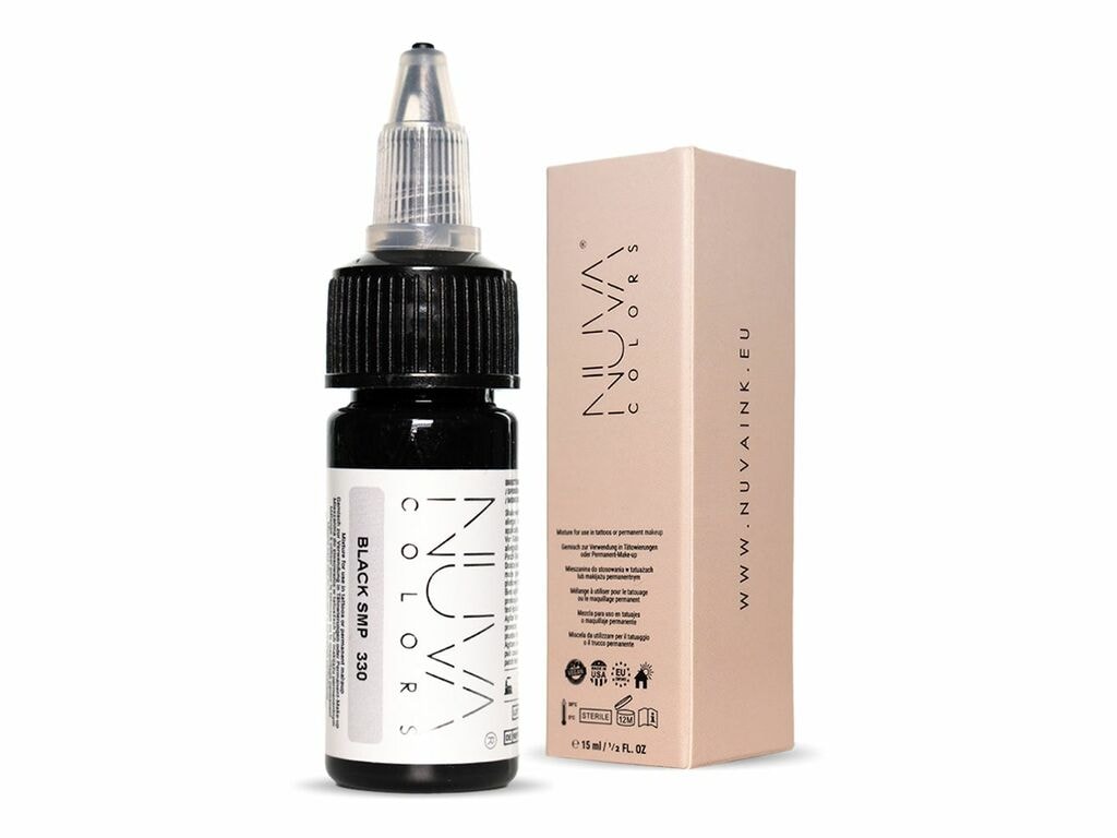 Nuva Colors - SMP - 330 Black - 15 ml / 0.5 oz