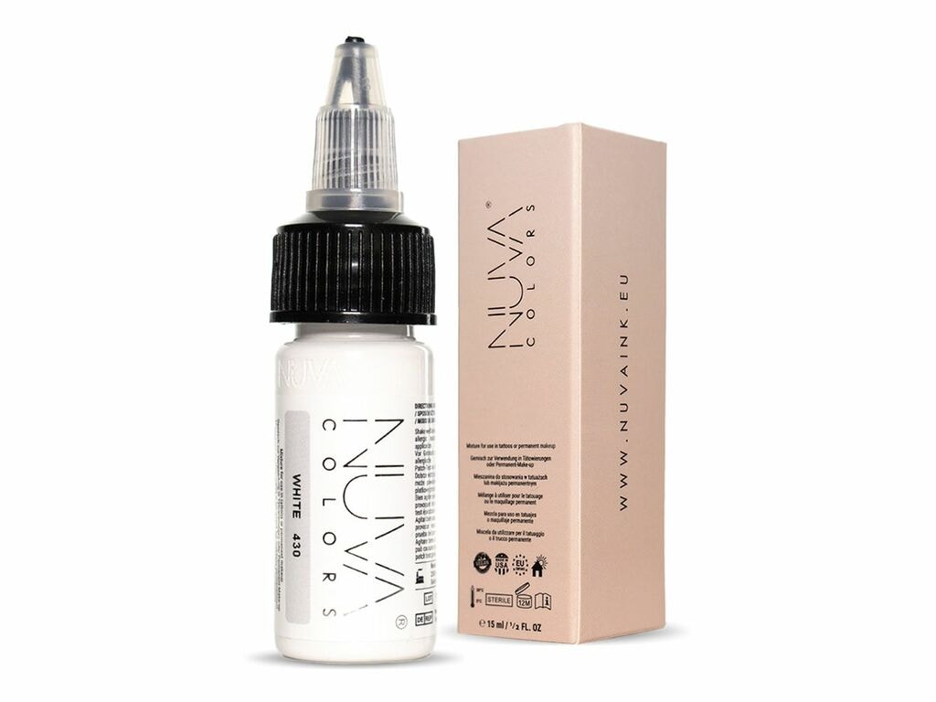 Nuva Colors - Areola - 430 White - 15 ml / 0.5 oz