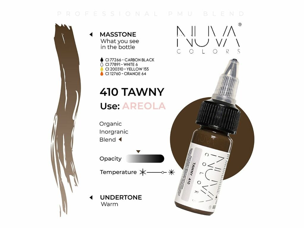 Nuva Colors - Areola Collection Set - 8 x 15 ml / 0.5 oz