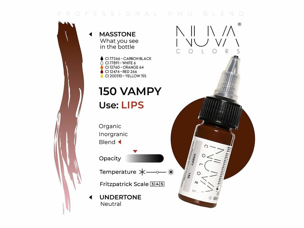Nuva Colors - Lip Collection Set - 8 x 15 ml / 0,5 oz