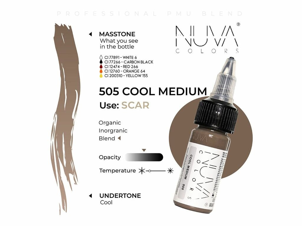 Nuva Colors - Scar Collection Set - 8 x 15 ml / 0.5 oz