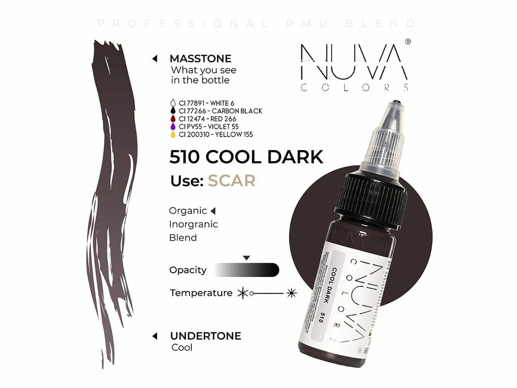 Nuva Colors - Scar Collection Set - 8 x 15 ml / 0.5 oz