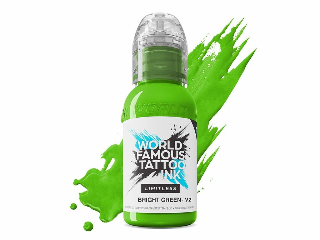 World Famous Limitless - Bright Green v2 - 30 ml / 1 oz