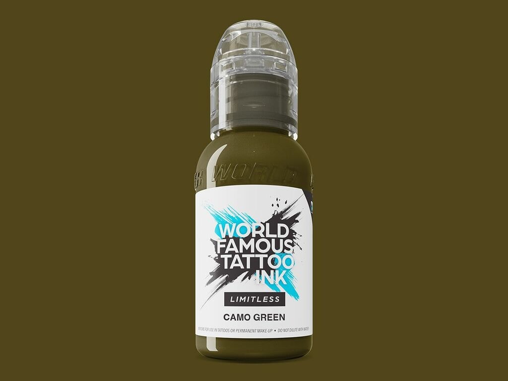 World Famous Limitless - Camo Green - 30 ml / 1 oz