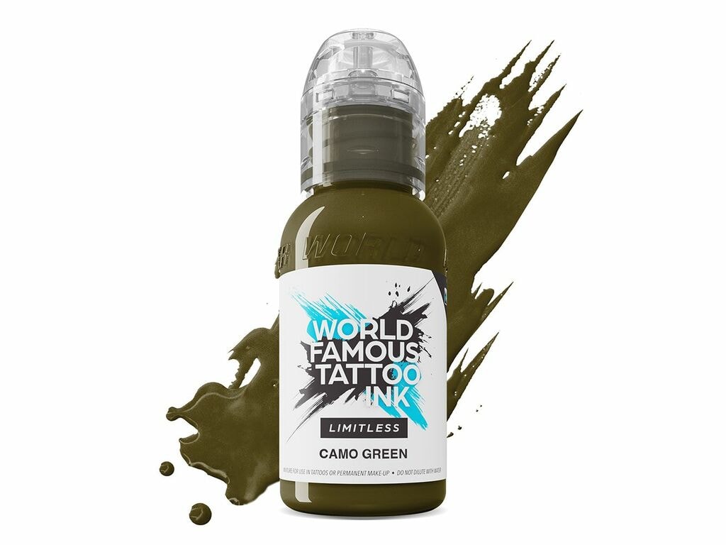 World Famous Limitless - Camo Green - 30 ml / 1 oz