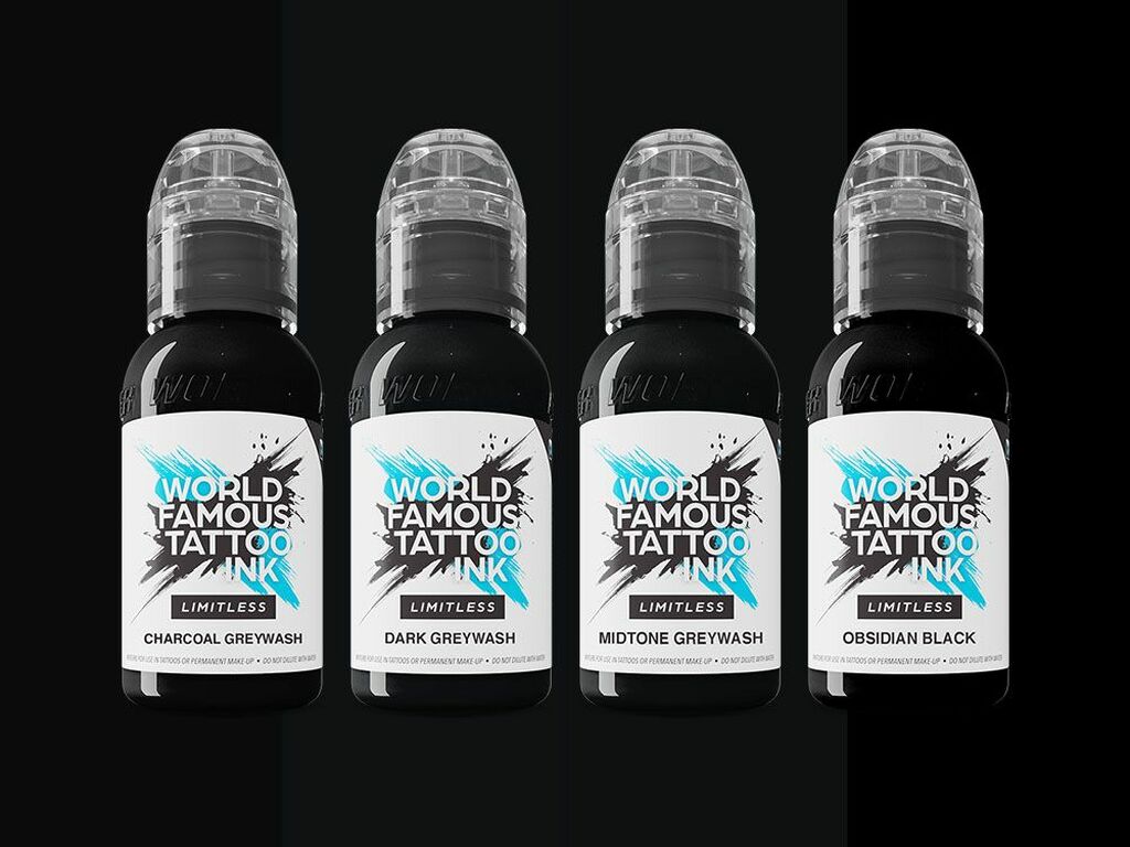World Famous Limitless - Lining and Shading Set - 4 x 30 ml / 1 oz