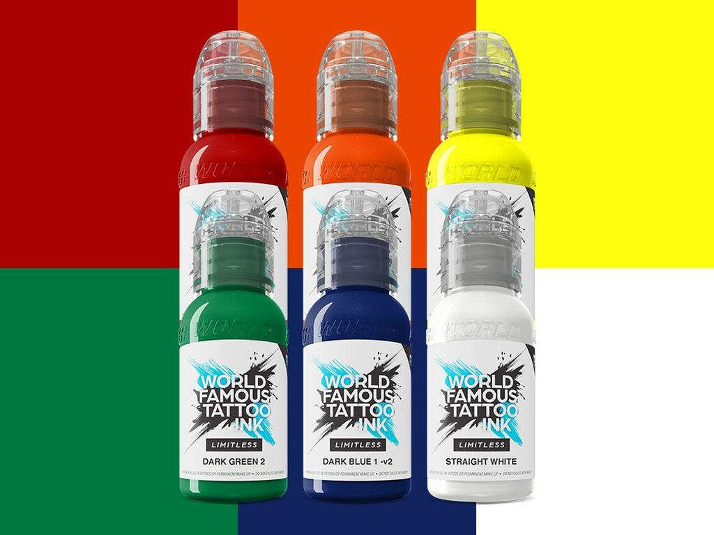 World Famous Limitless - Simple Colour Set - 6 x 30 ml / 1 oz
