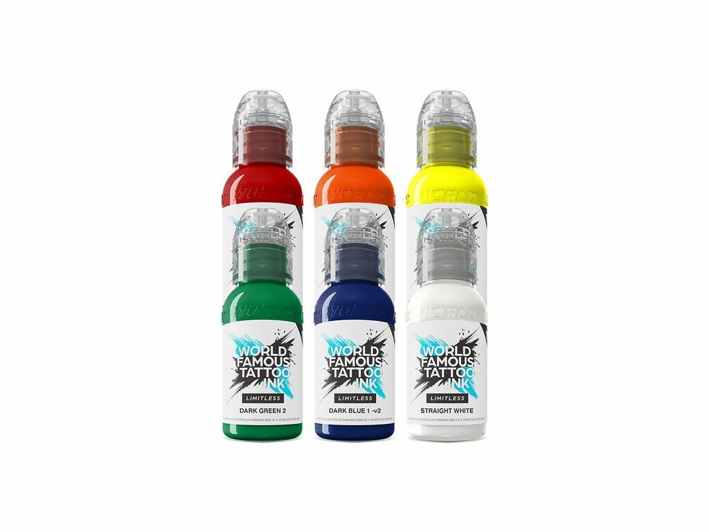World Famous Limitless - Simple Colour Set - 6 x 30 ml / 1 oz