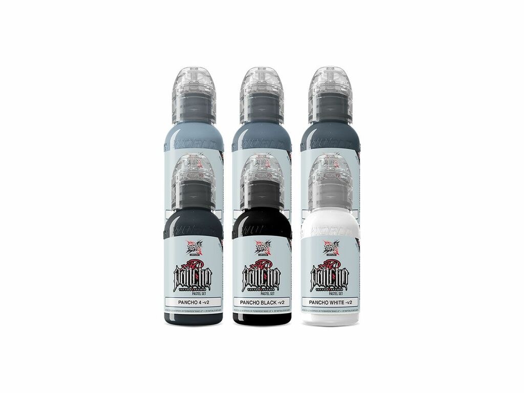 World Famous Limitless - A.D. Pancho Pastel Grey Set V2 - 6 x 30 ml / 1 oz