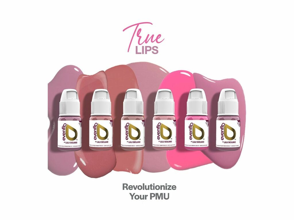 Perma Blend Luxe - Evenflo True Lips Set - 6 x 15 ml / 0.5 oz