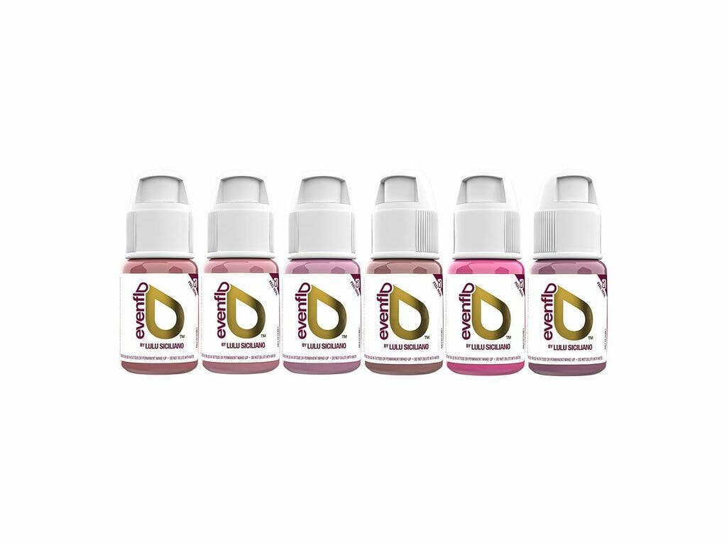 Perma Blend Luxe - Evenflo True Lips Set - 6 x 15 ml / 0.5 oz