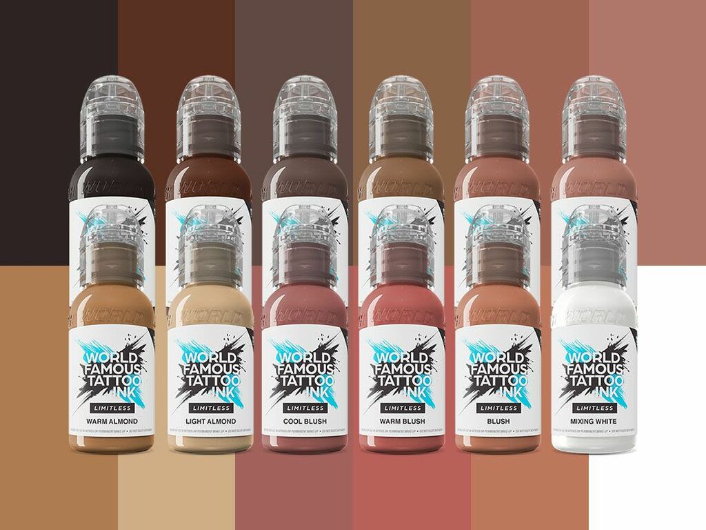 World Famous Limitless - Pink Ribbon Colour Set - 12 x 30 ml / 1 oz