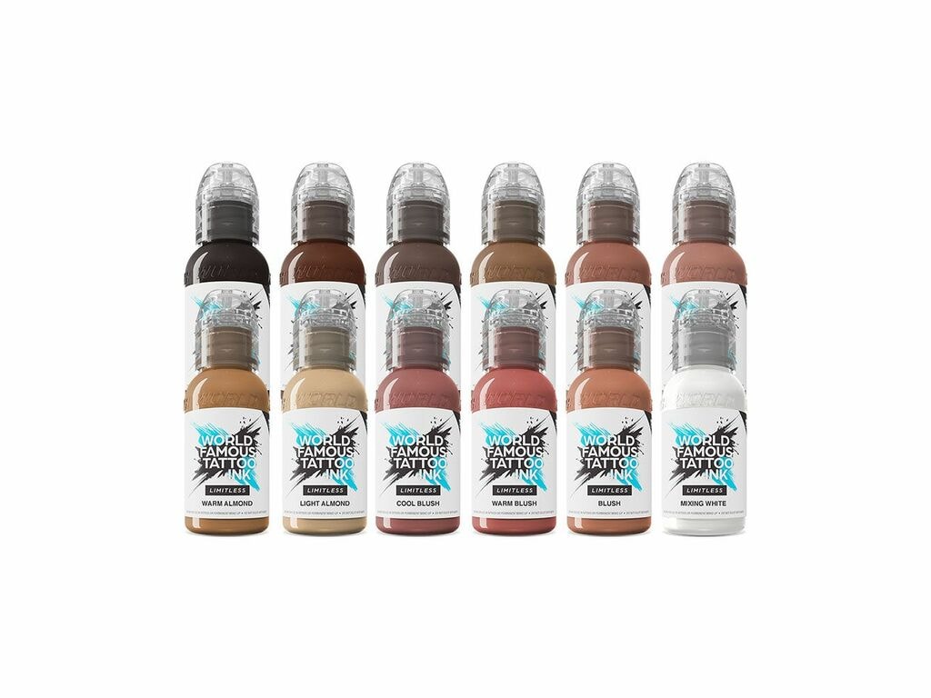 World Famous Limitless - Pink Ribbon Colour Set - 12 x 30 ml / 1 oz