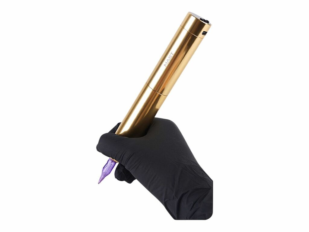Dragonhawk - Mast Tour Y22 Pro - Wireless Tattoo Machine - Gold