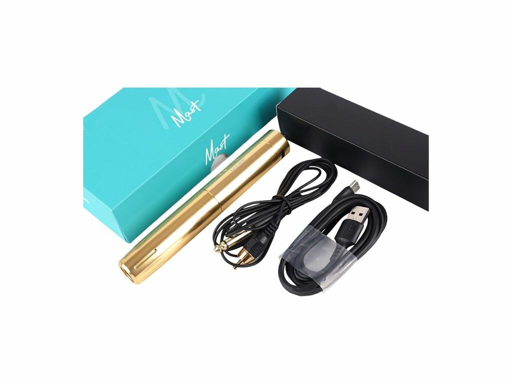 Dragonhawk - Mast Tour Y22 Pro - Wireless Tattoo Machine - Gold