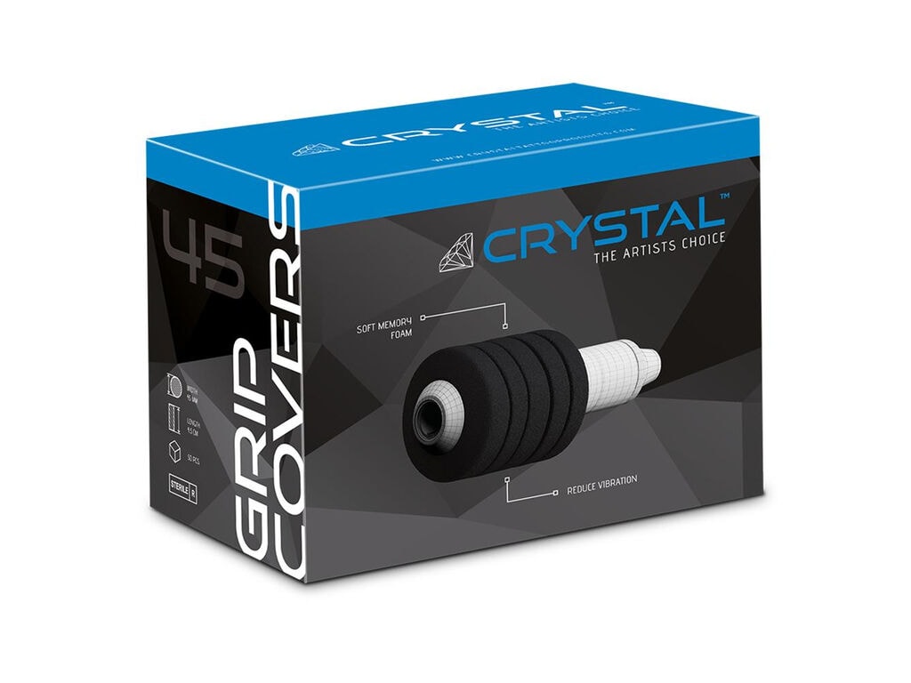 Crystal - Gaines Protectrices pour Manchons - 25 mm à 45 mm - Boîte de 12