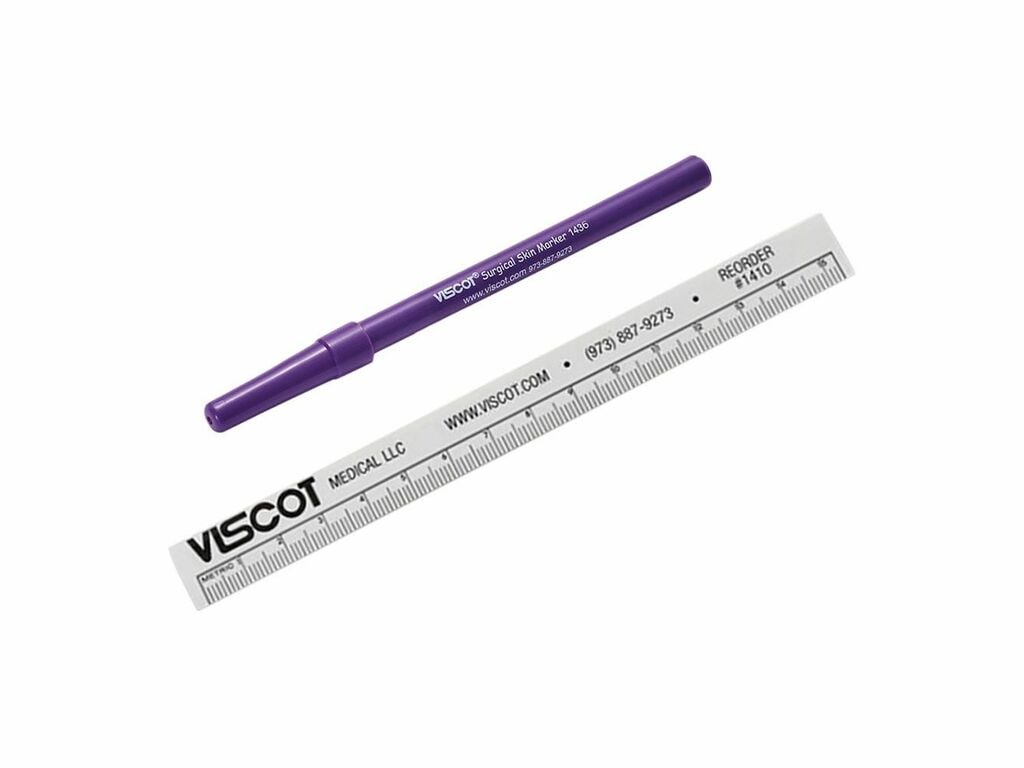 Viscot - Marqueurs Cutanés Chirurgicaux - Stérile - Pack de 5