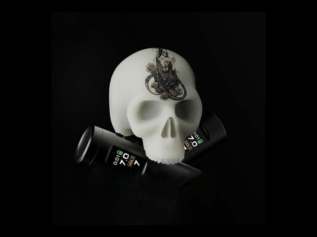 Dragonhawk - Mini calavera para practicar tatuajes