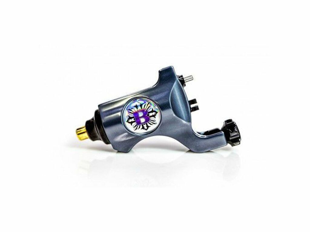 Bishop Rotary - V6 - Tattoo Machine - RCA - Gun Metal Grey