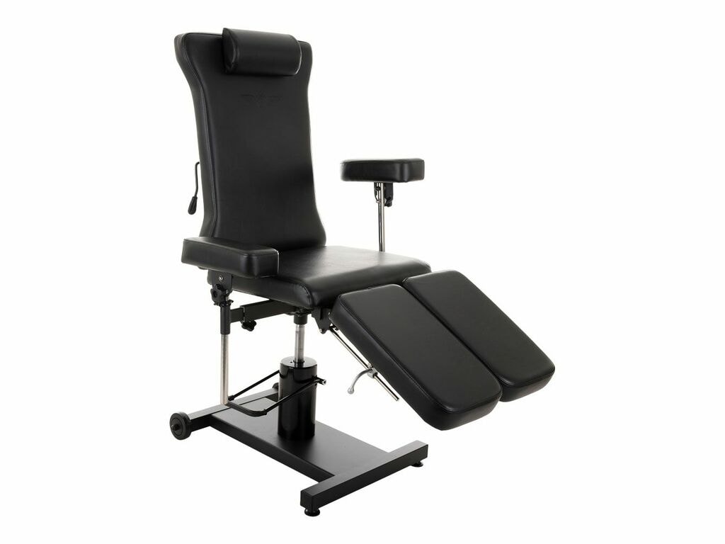 Professional - Katana - Fauteuil Tatouage pour Client - Noir