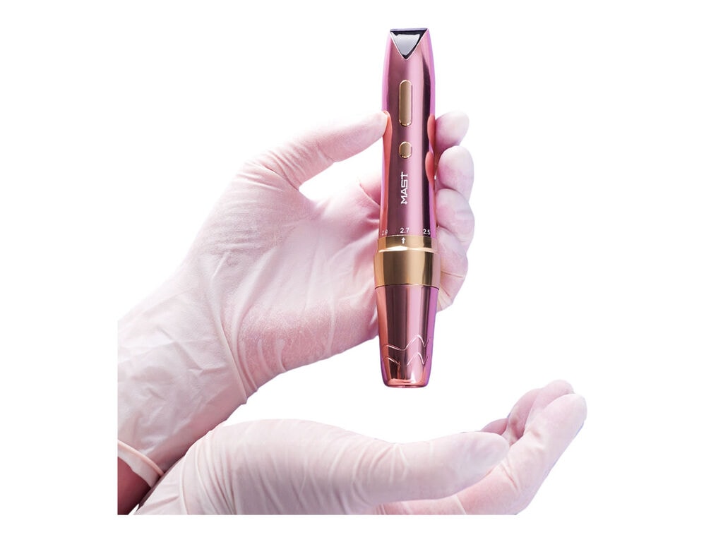 Dragonhawk - Mast P60 - Máquina de micropigmentación inalámbrica - Rosa