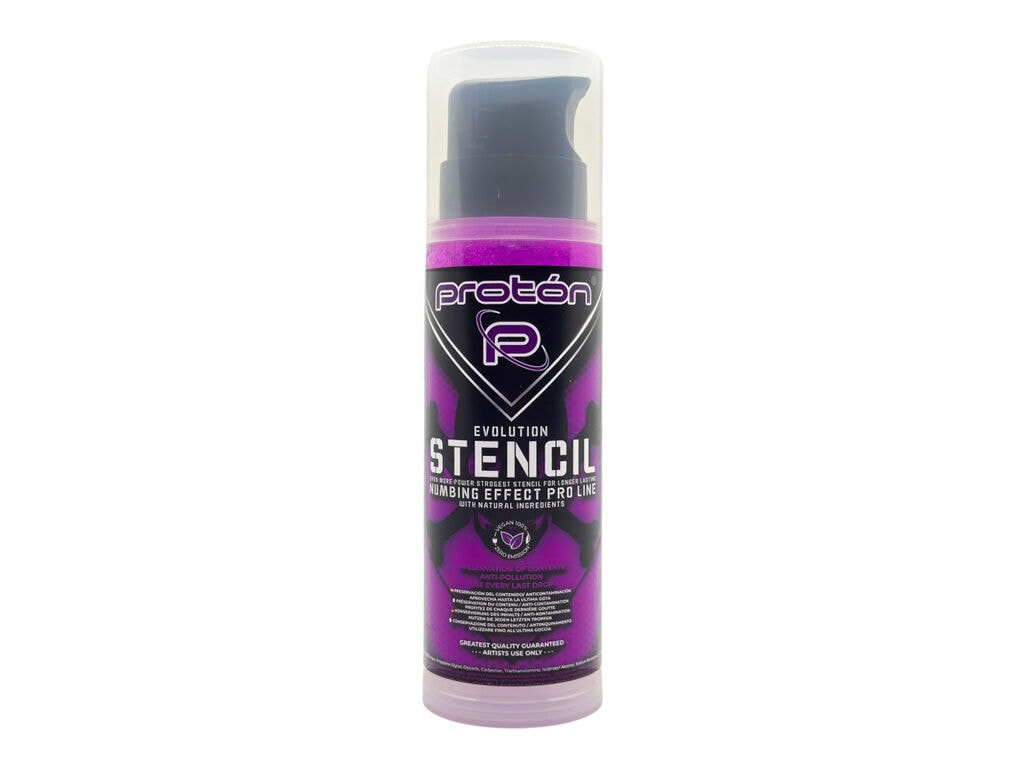 Proton - Evolution - Stencil Application Solution - Airless - 250 ml / 8.5 oz