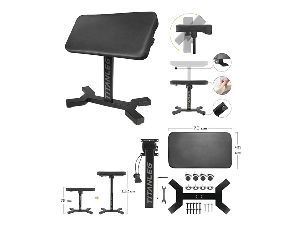 Titan Equipment - Titanleg Armrest - Black