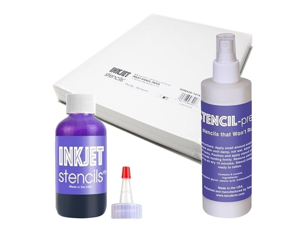 Inkjet Stencils - Ensemble Complet