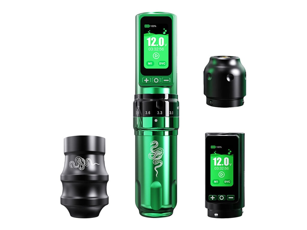Dragonhawk - Mast Fold Pro - Wireless Tattoo Machine - Year of the Snake
