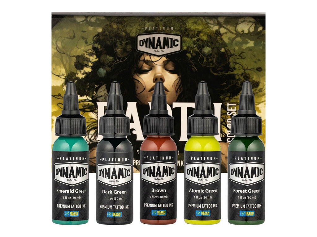 Dynamic Platinum - Earth Colour Set - 5 x 30 ml / 1 oz