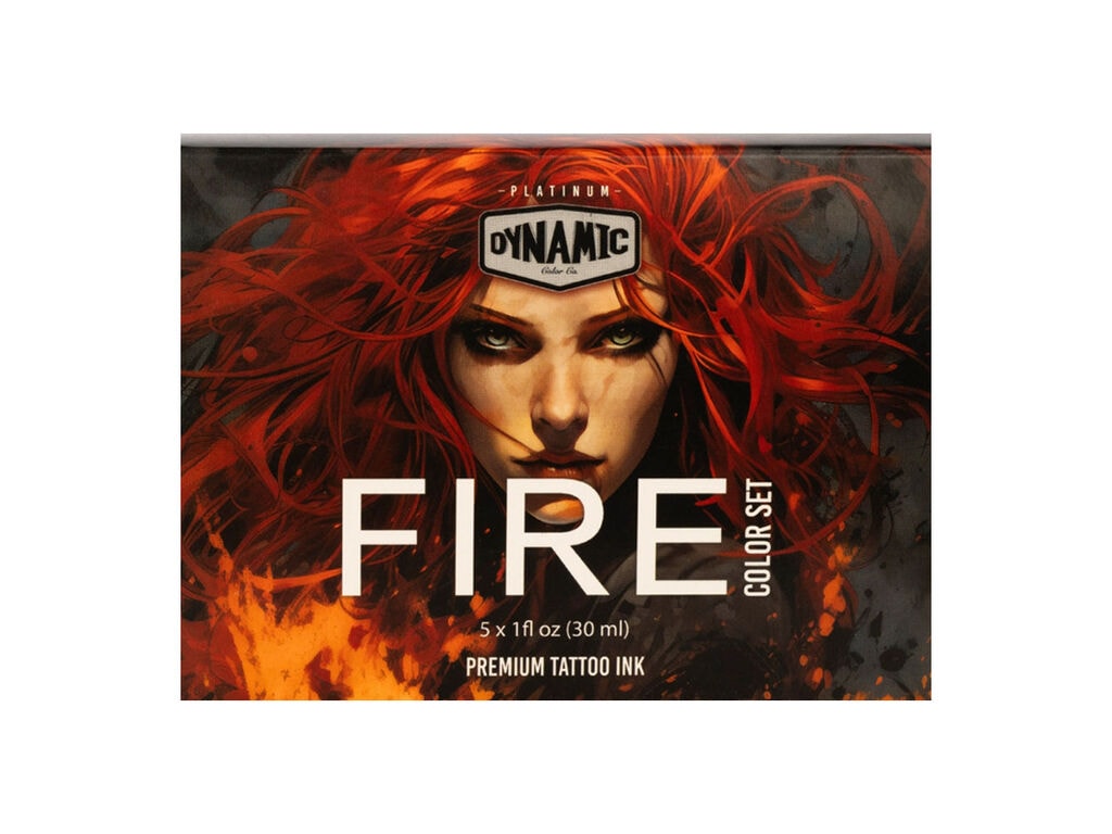 Dynamic Platinum - Fire Colour Set - 5 x 30 ml / 1 oz