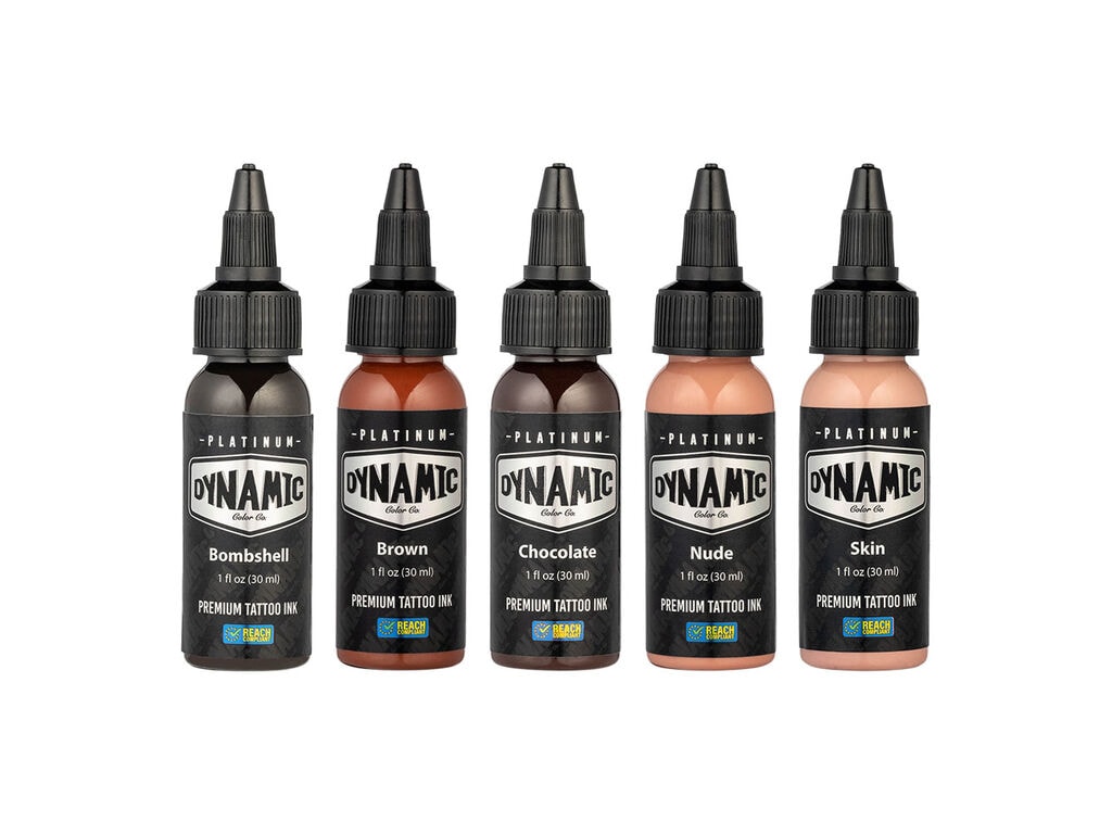 Dynamic Platinum - Flesh Colour Set - 5 x 30 ml / 1 oz