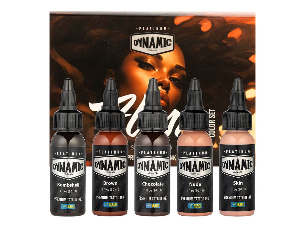 Dynamic Platinum - Flesh Colour Set - 5 x 30 ml / 1 oz
