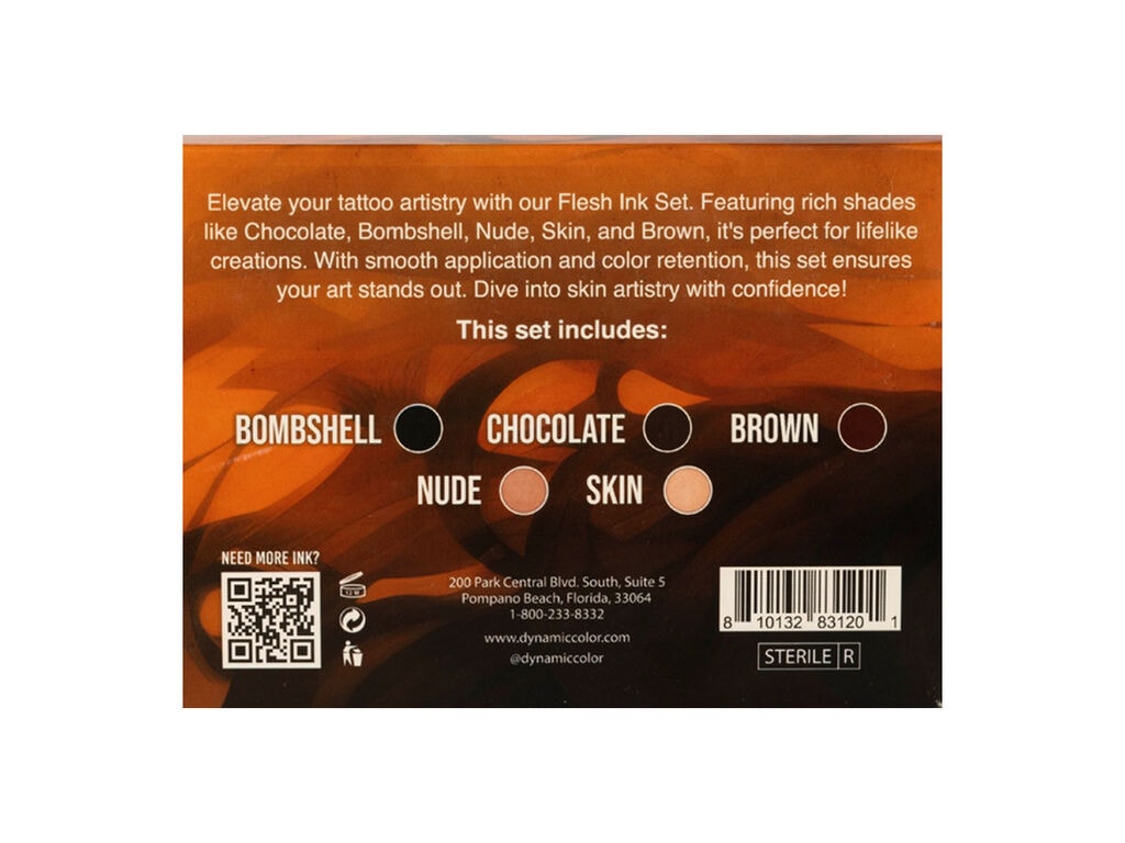 Dynamic Platinum - Flesh Colour Set - 5 x 30 ml / 1 oz