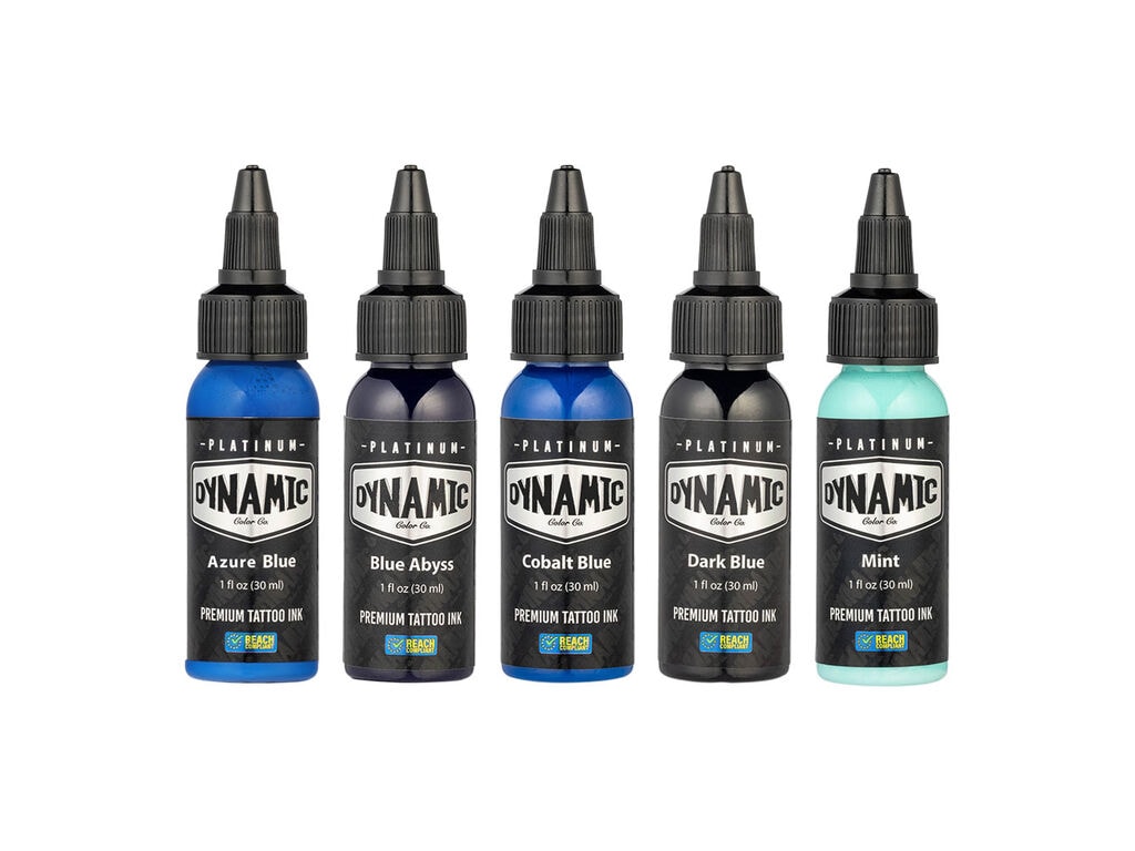 Dynamic Platinum - Lagoon Colour Set - 5 x 30 ml / 1 oz