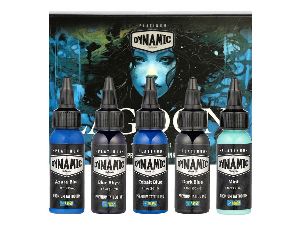 Dynamic Platinum - Lagoon Colour Set - 5 x 30 ml / 1 oz