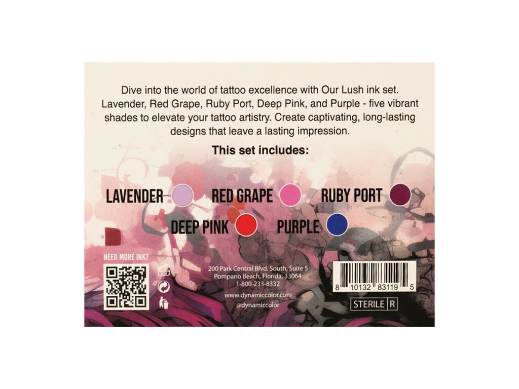 Dynamic Platinum - Lush Colour Set - 5 x 30 ml / 1 oz