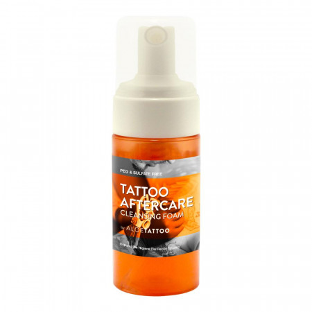 AloeTattoo - Aftercare Cleansing Foam - 125 ml / 4 oz
