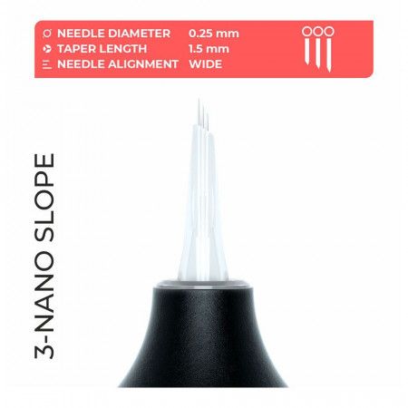 Artyst - H2 Cartridges - 03 Nano Slope 0.25 mm Classic PMU Taper - 20