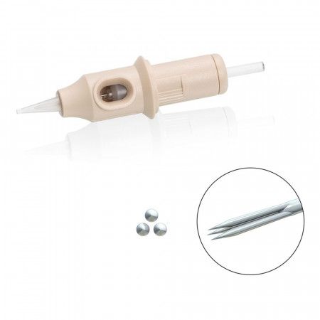 Biotek - PMU Cartridges - 03 Round Shader 0.30 mm Medium Taper - 20