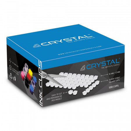 Crystal - Transparante Inkt Cup Vellen - 500 cups