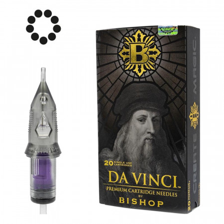 Bishop Da Vinci V2 Cartridges - Round Shaders - Doos van 20