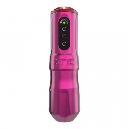 FK Irons - ONE - Draadloze Tattoo Machine - Bubblegum