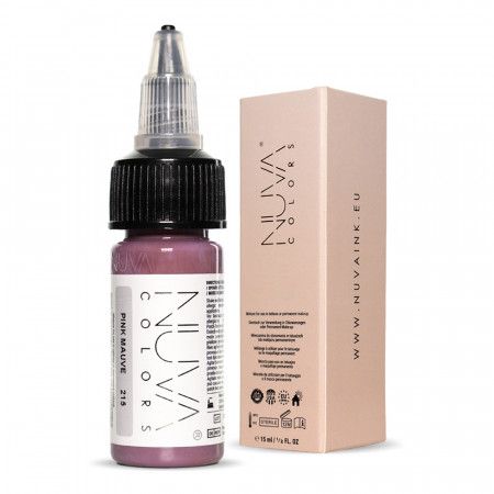 Nuva Colors - Lip - 215 Pink Mauve - 15 ml / 0.5 oz